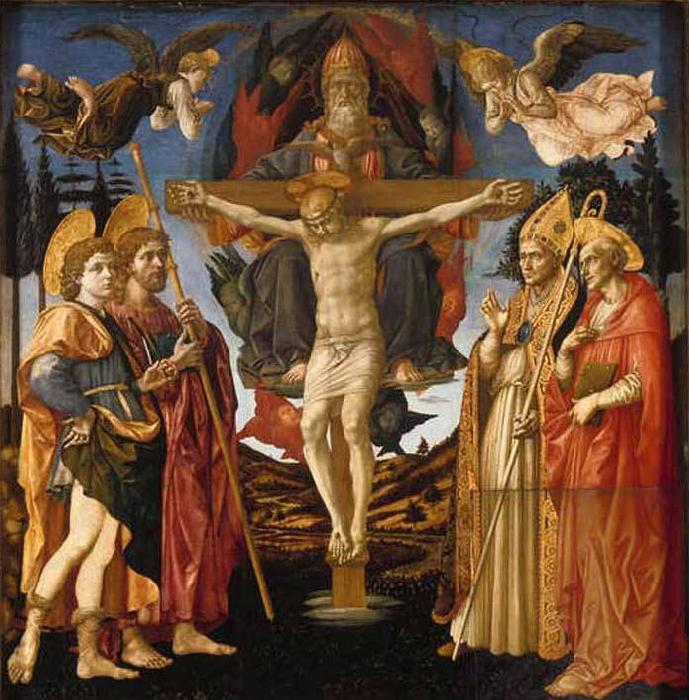 Francesco Parmigianino Santa Trinita Altarpiece China oil painting art